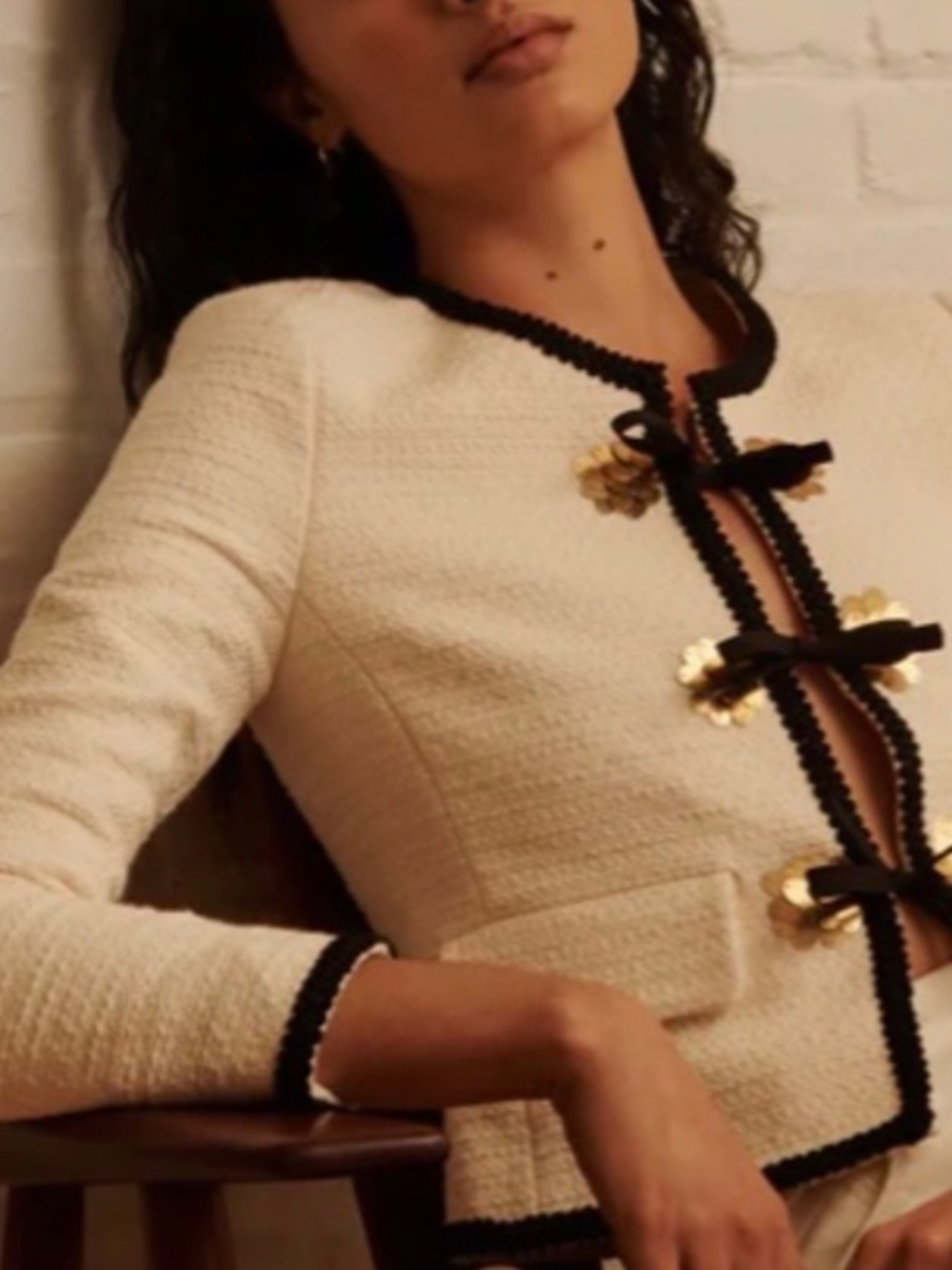 Derek Lam Crosby Bouclé Jacket